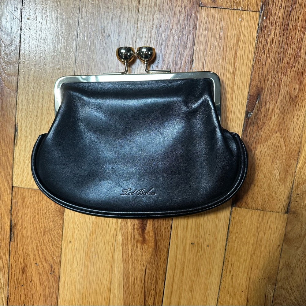 Ted Baker Leather Clutch (black)